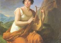 Portrait of Madame de Stael as Corinne 1808