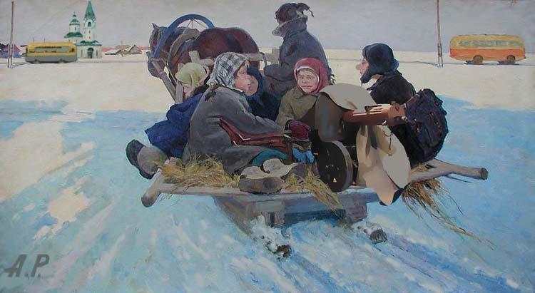 картины художника Андрея Репникова