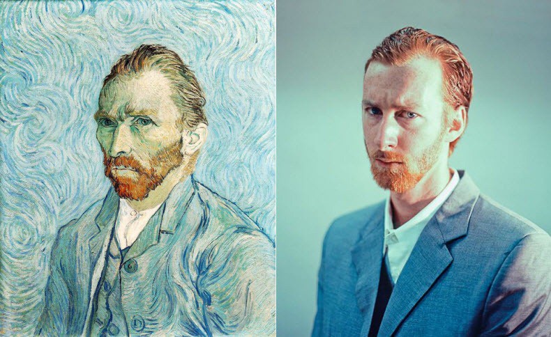 Винсент Ван Гог "Автопортрет" картина, люди, репродукция