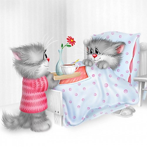 Рисунки художника Алексея Долотова Долотов, коты, рисунки