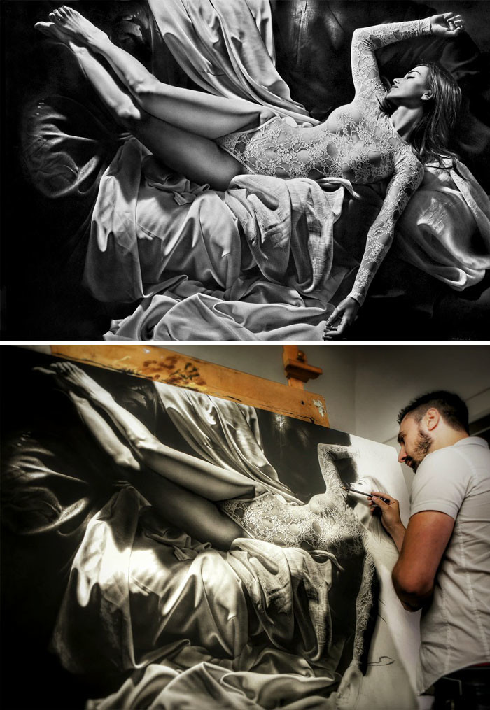 Работа Эмануэля Дасканио гиперреализм, картина, фотография