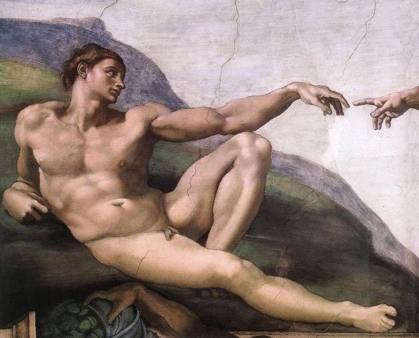 Если все красивые, голые и хорошо сложенные, то перед вами Микеланджело великие, искусство, художнику
