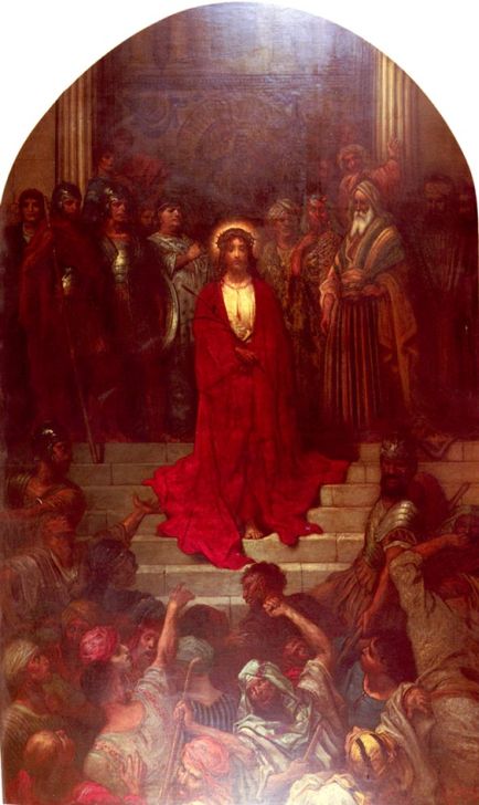 Гюстав Доре. Ecce Homo (Се, Человек), 1877. Частная коллекция.