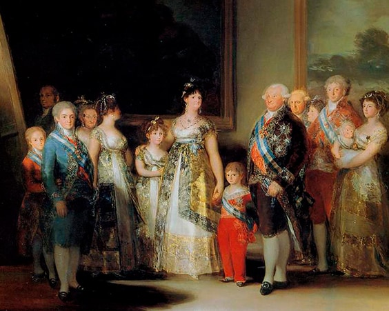 Картина «Семья Карлоса IV»