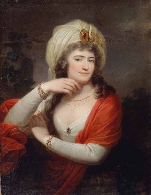 Alexandra Branicka. Grassi Йозеф Грасси Портрет Александры Браницкой 1783 (525x678, 47Kb)