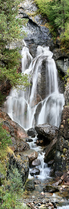 Водопад Куркурек. Курайский хребет. Алтай (7041)