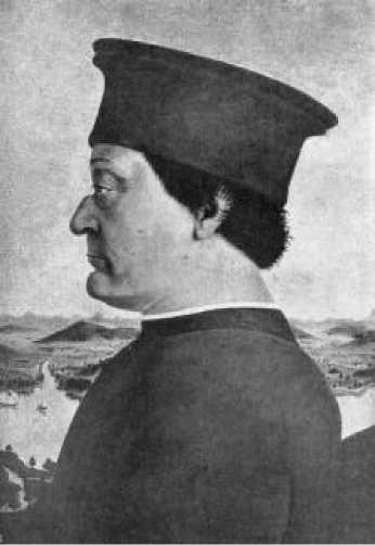 Пьеро делла Франческа. Портрет Федериго да Монтефельтро. 1465 г.
