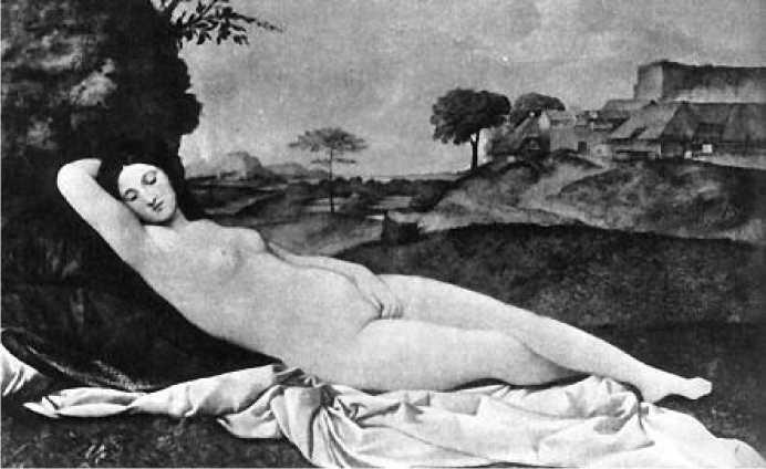 Джорджоне. Спящая Венера. Ок. 1508 г.