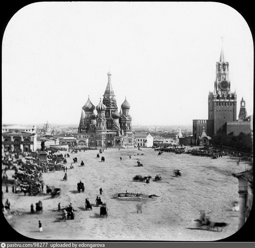Старейшая фотография Красной площади