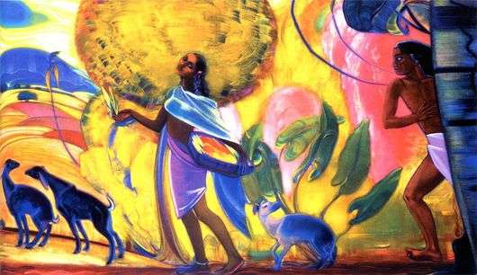 Описание картины Святослава Рериха «Весна»