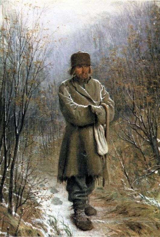 Описание картины Ивана Крамского «Созерцатель»