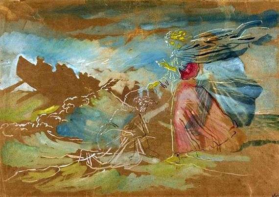 Описание картины Александра Иванова «Хождение по водам»