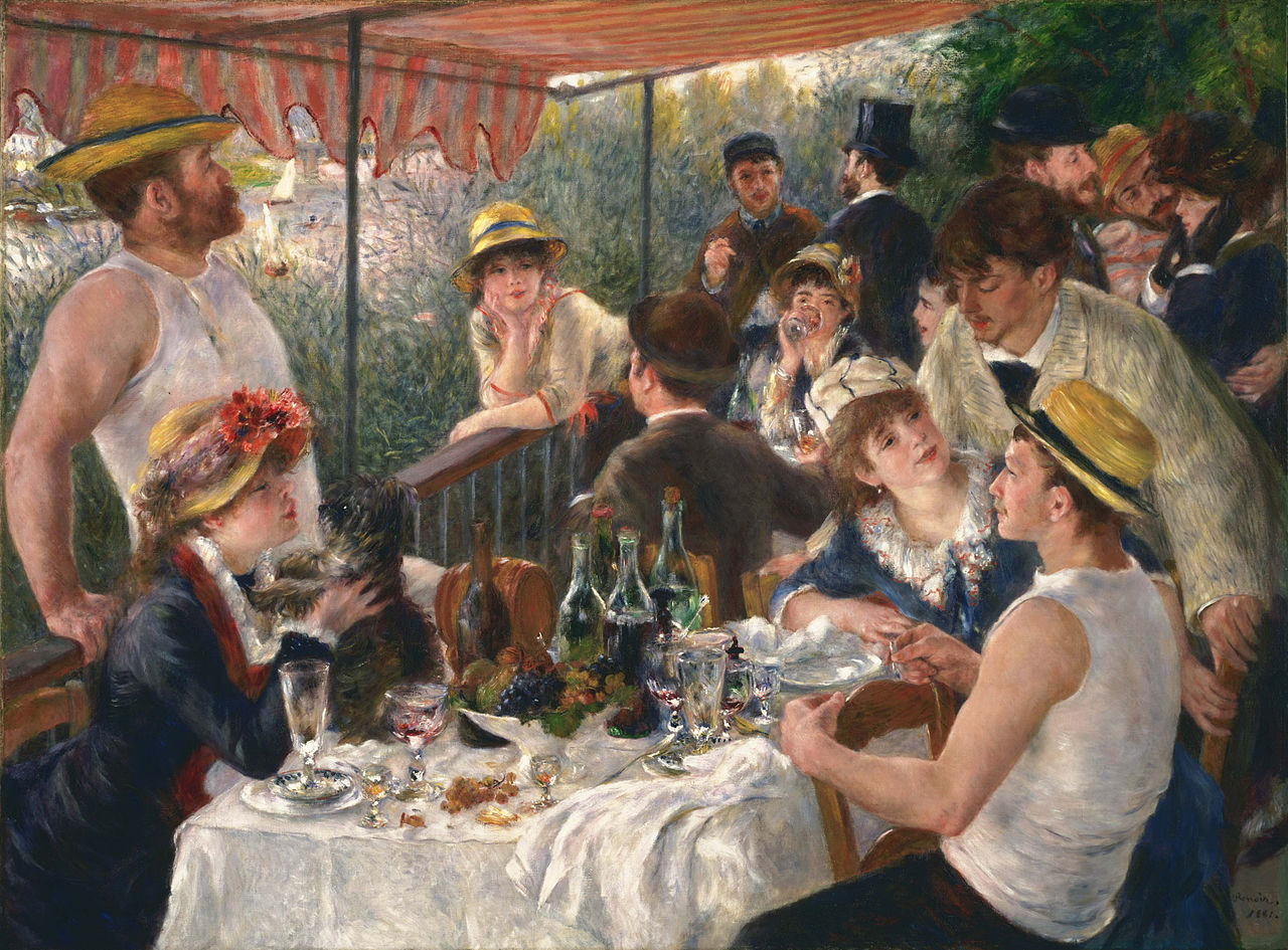 Огюст Ренуар "Завтрак гребцов", 1880-1881
