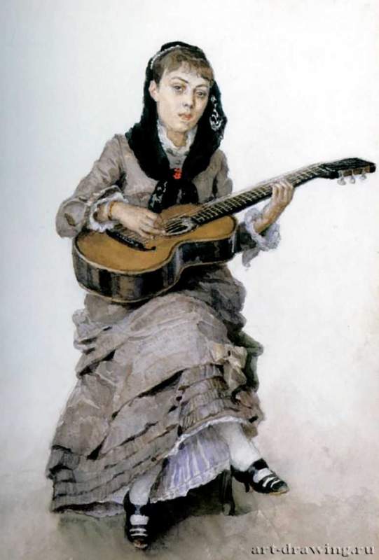 В. И. Суриков: Автопортрет. 1876