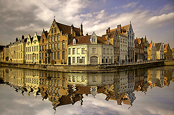 Набережная Брюгге (Код изображения: 14080)