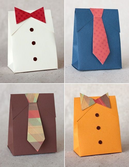 Shirt and tie bags ~ great for Fathers Day or guy’s birthday