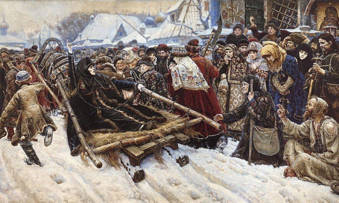 Боярыня Морозова. В. Суриков, 1884-1887. Масло