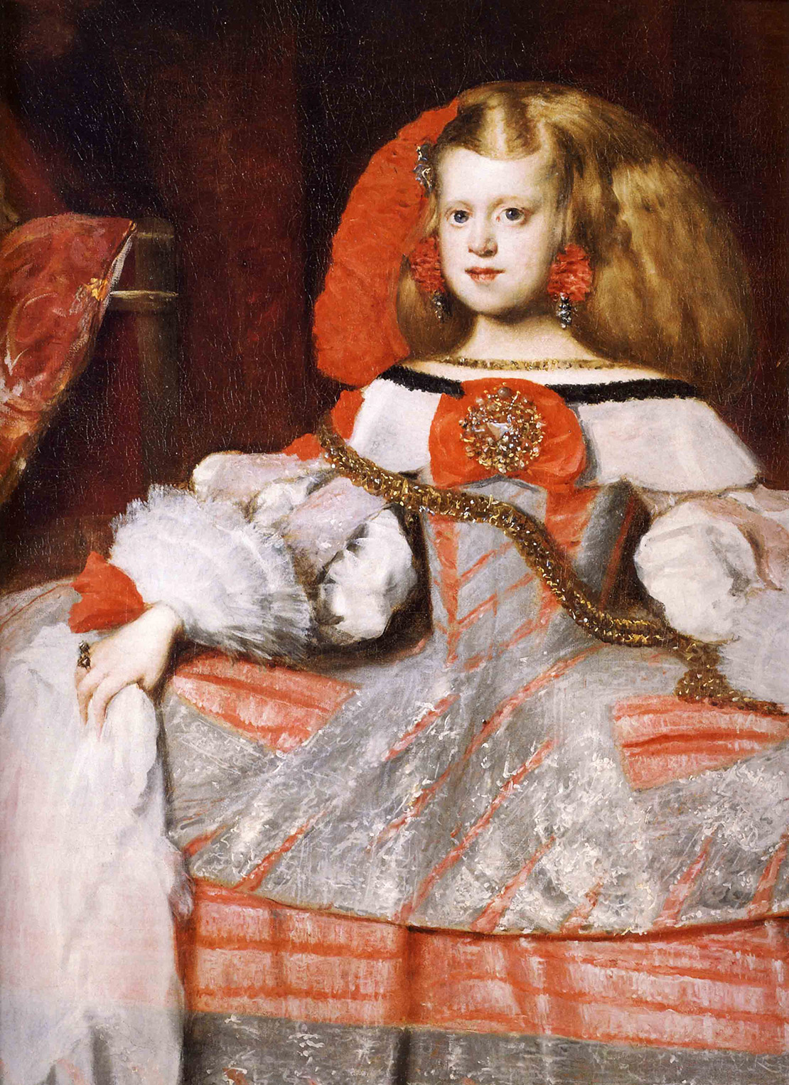 Портрет инфанты Маргариты. Диего Веласкес, 1659. Холст, масло