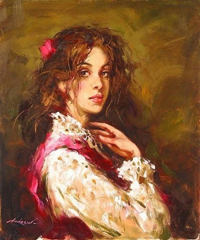 Андрей Атрошенко романтичный художник-импрессионист 25