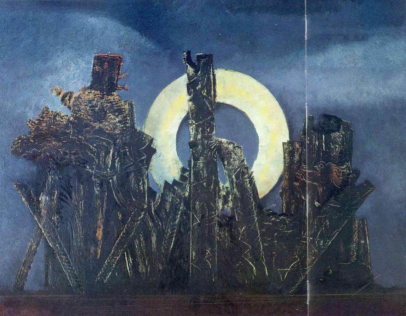Большой лес - Макс Эрнст (1925)