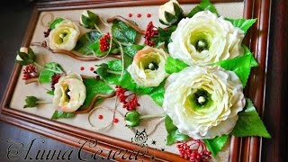 МК картина из готовых цветов/ МК Алина Селега