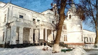 Андрушівка, садиба Терещенко, картини маслом, зима