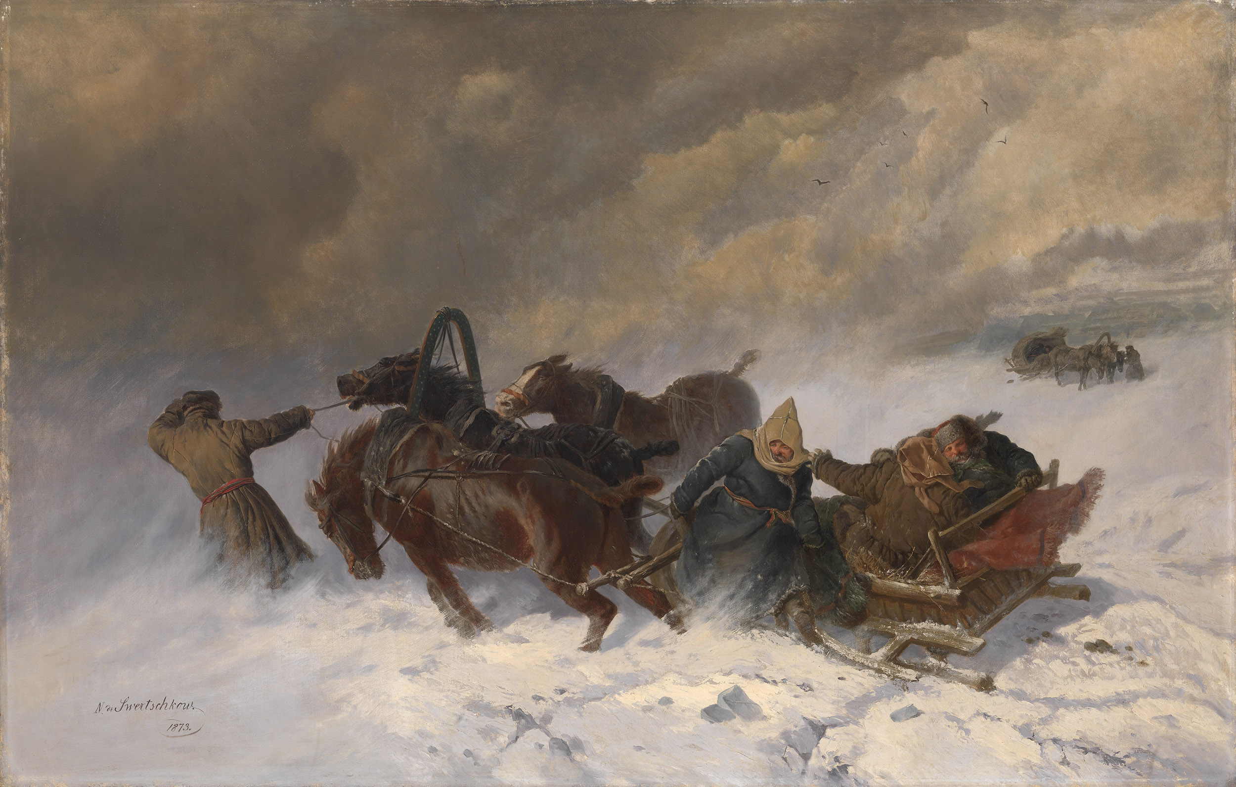SVERCHKOV, NIKOLAI Into the Blizzard