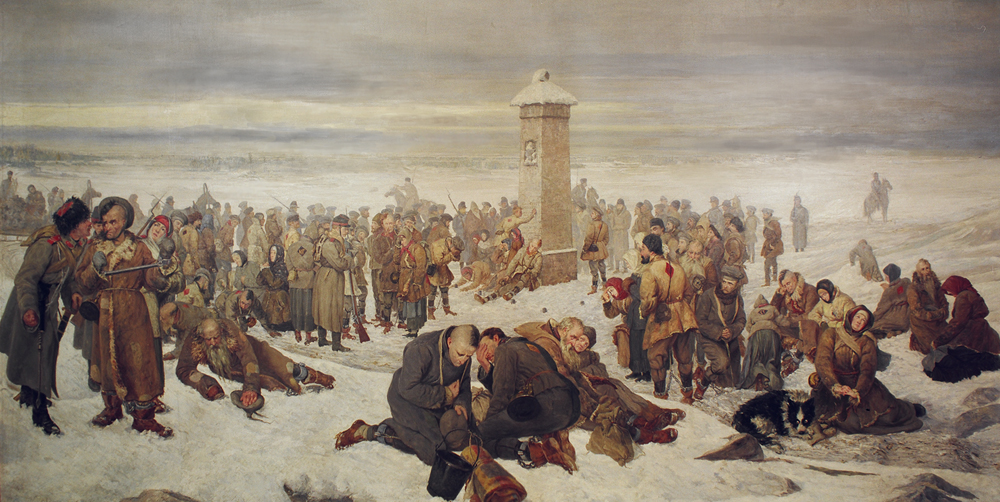 Александр Сохачевский. Прощание с Европой. 1894