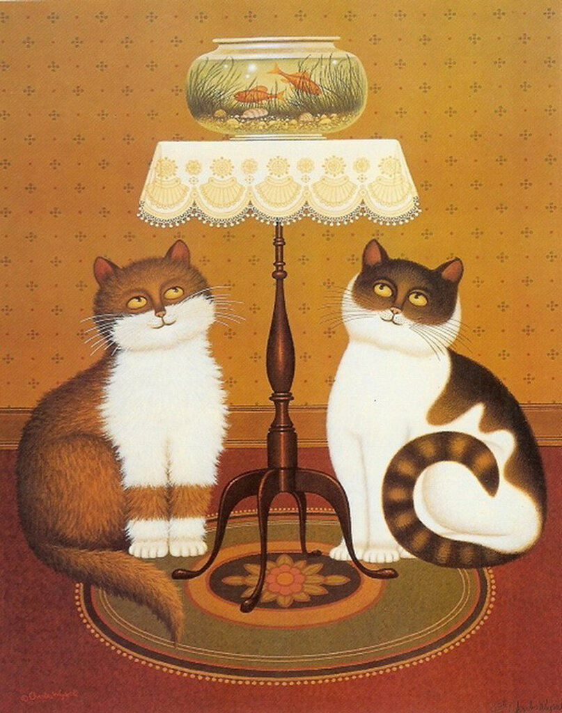 Кошки Чарльза Высоцки.