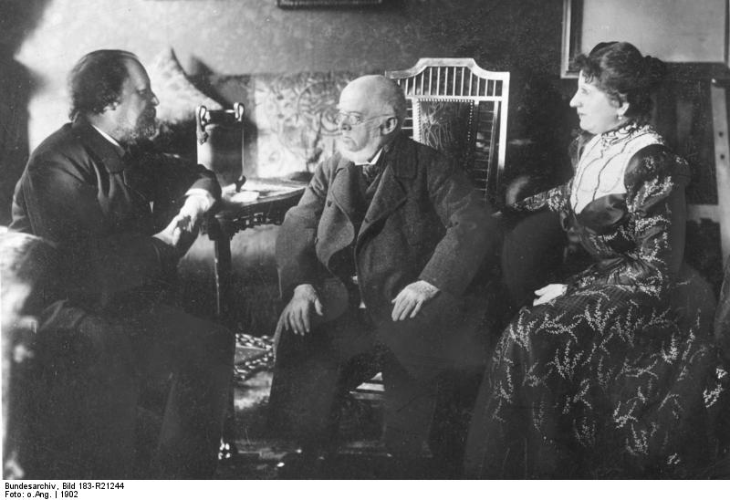 Mьnchen, Adolph von Menzel und Paul Heyse
