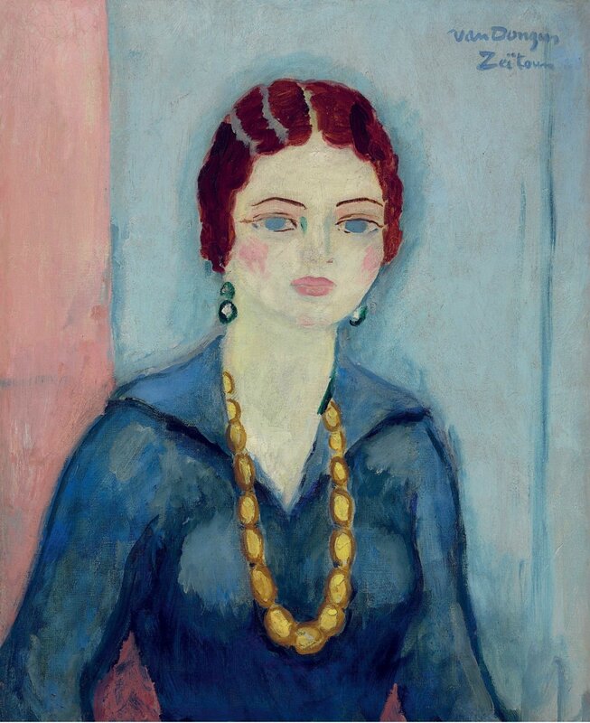 Portrait de Madame Mahmoud Bey Sultan Helmeja-Zeitoun. 73.3 х 60 см. масло, холст. Частная коллекция.jpg