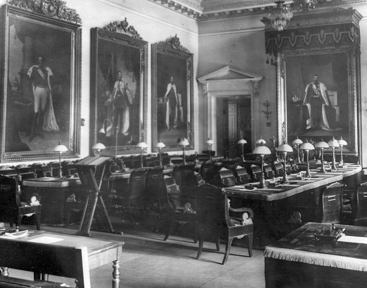 11. Зал заседаний Сената. 1911