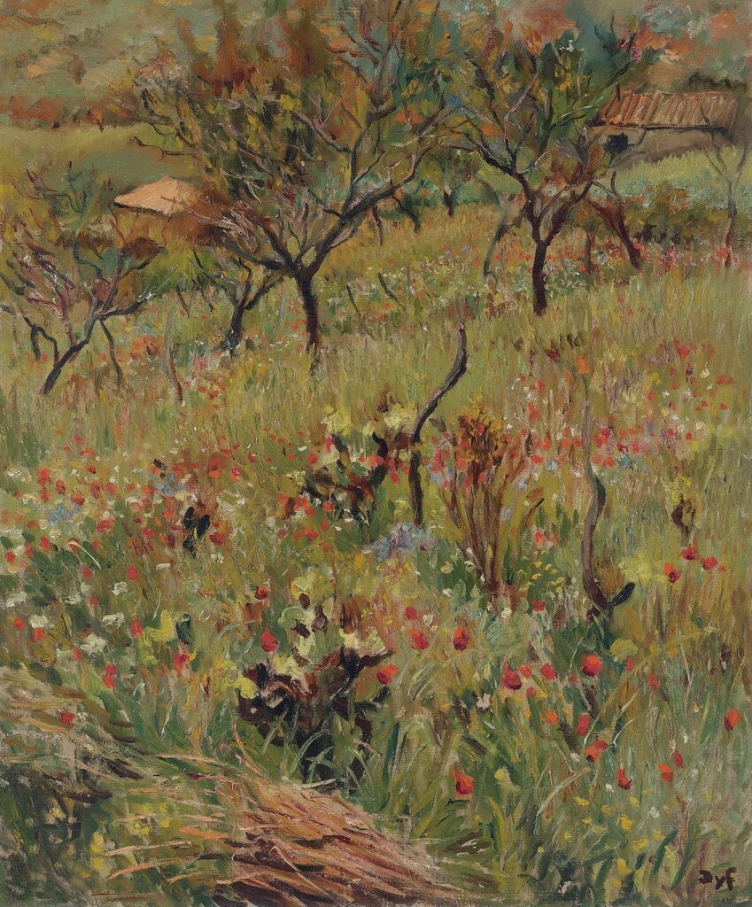 Flowers in the Orchard, 1950.jpg