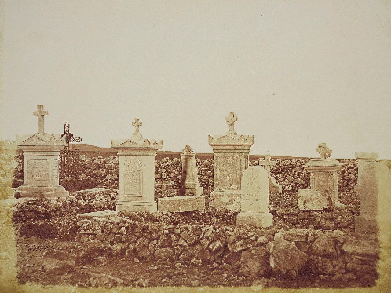 Французское кладбище под Севастополем