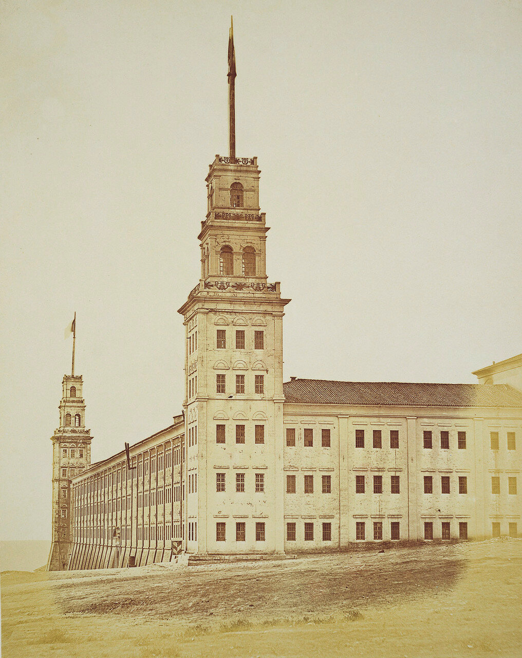 Башня больничного барака в Скутари (Константинополь)