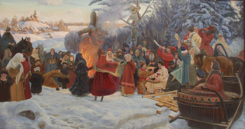 Семён Кожин - Масленица. Проводы зимы. Россия XVII век. 2001.