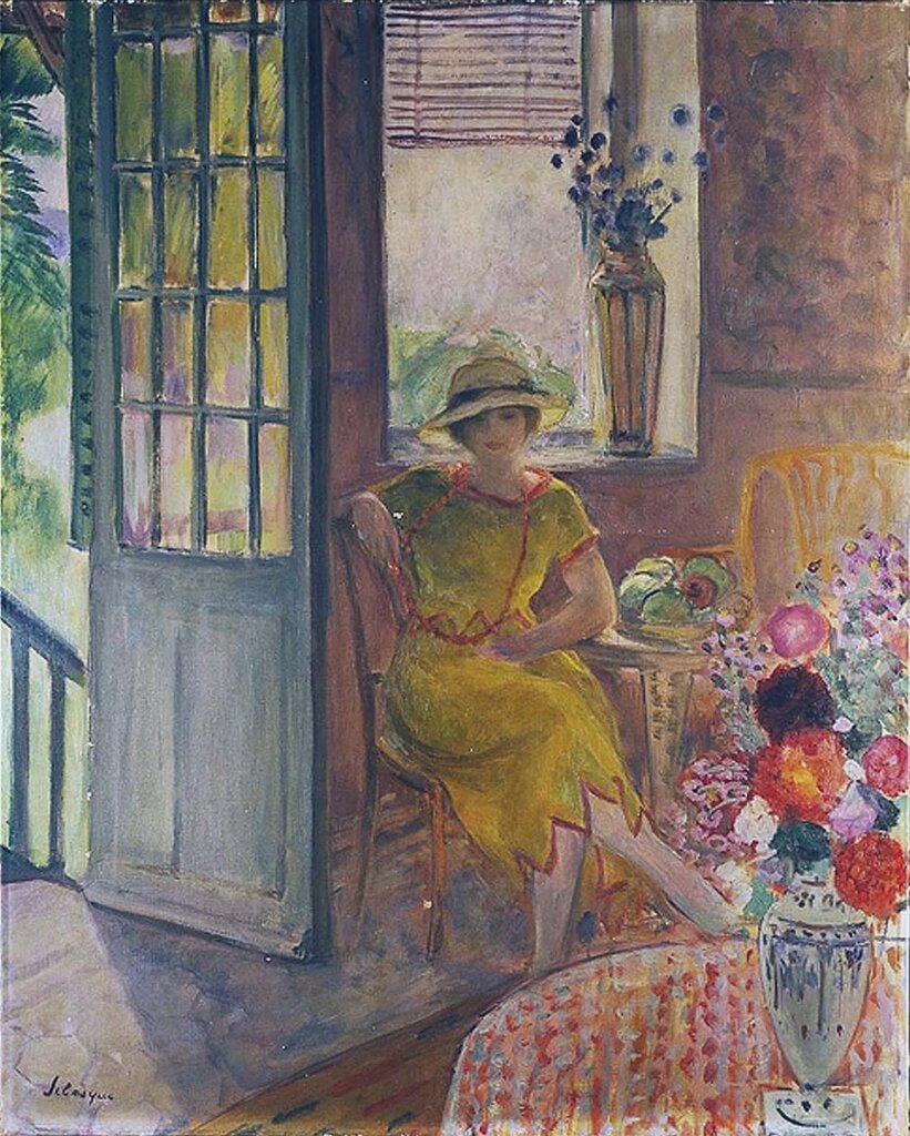 Nono in a Yellow Dress, 1925.jpeg