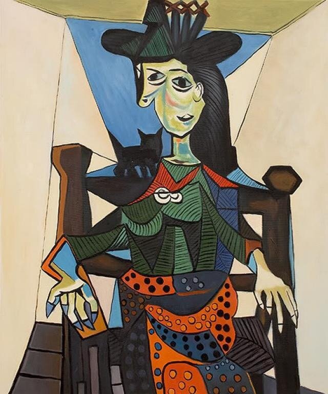 Пабло Пикассо - Портрет Доры Маар, 1941