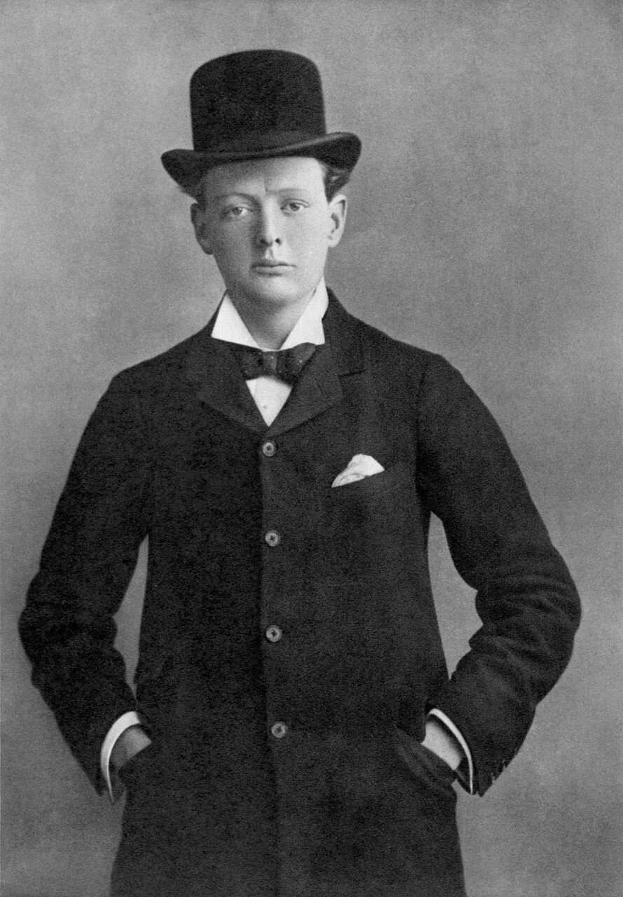 1899. Уинстон Черчилль в качестве кандидата от партии консерваторов в Олдхэме
