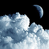 Луна и облака | Фото