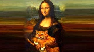 Живые картины Мона Лиза Джоконда Living paintings Mona Lisa Gioconda