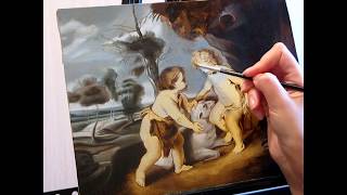 Уроки живописи маслом. Часть 4. Копия Рубенса. Фламандская техника живописи