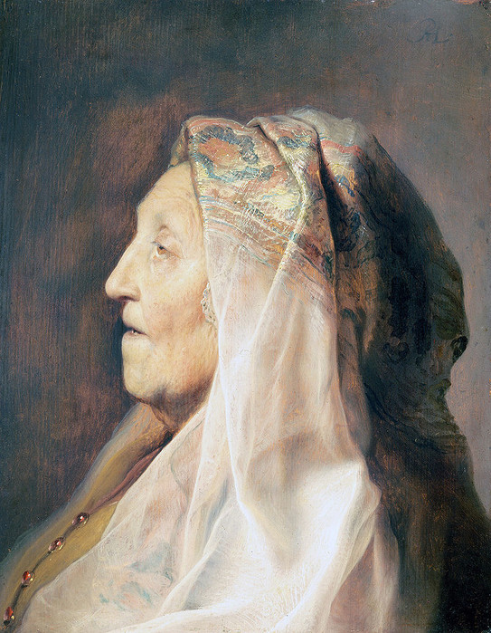 12 Мать Рембрандта в профиль, ок. 1630 (543x700, 157Kb)