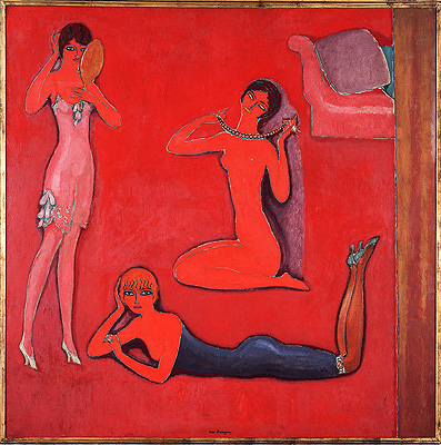 Kees van Dongen, Melle Miroir, Melle Collier, Melle Sopha, 1918-1925