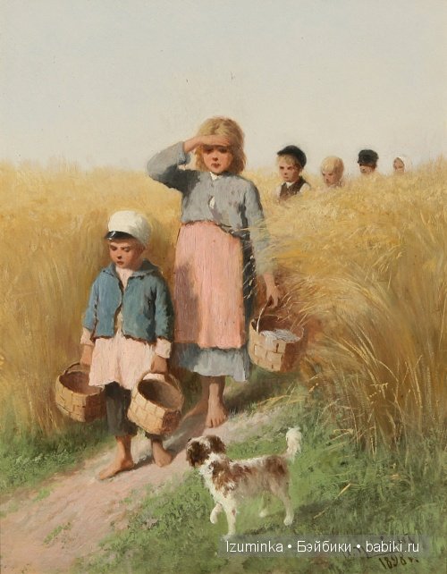крестьянские дети