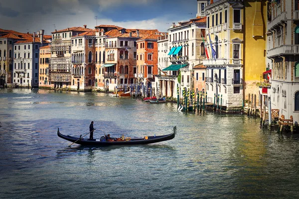 Великий канал Венеция — стоковое фото