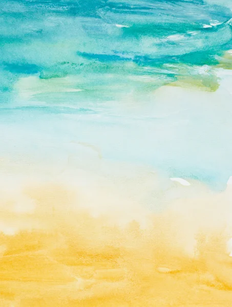 Цвет штрихов акварельная живопись искусство — стоковое фото