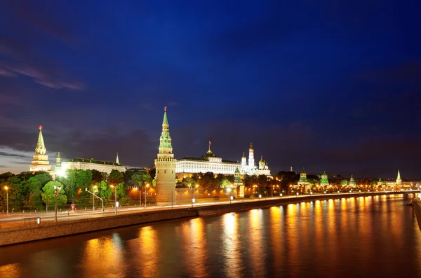 Панорамный вид на Московский Кремль — стоковое фото