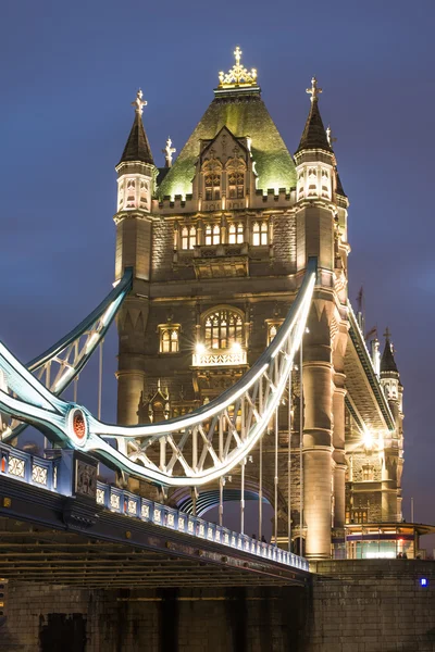 Лондонский Тауэрский мост на закате — стоковое фото
