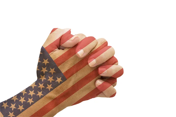 Молитвы для Америки — стоковое фото